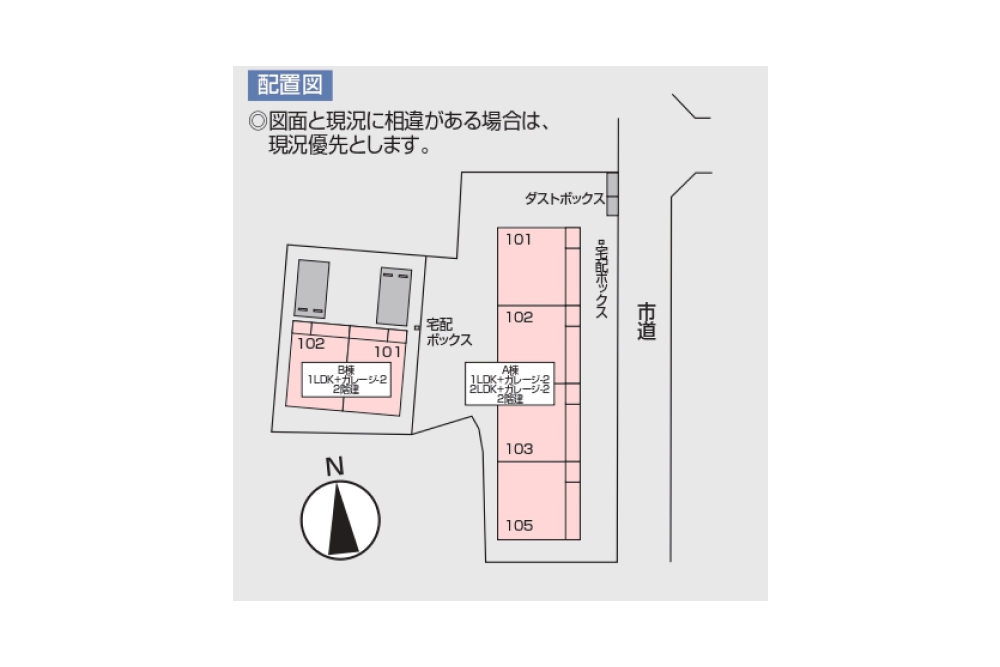 全6戸のガレージハウス loading=