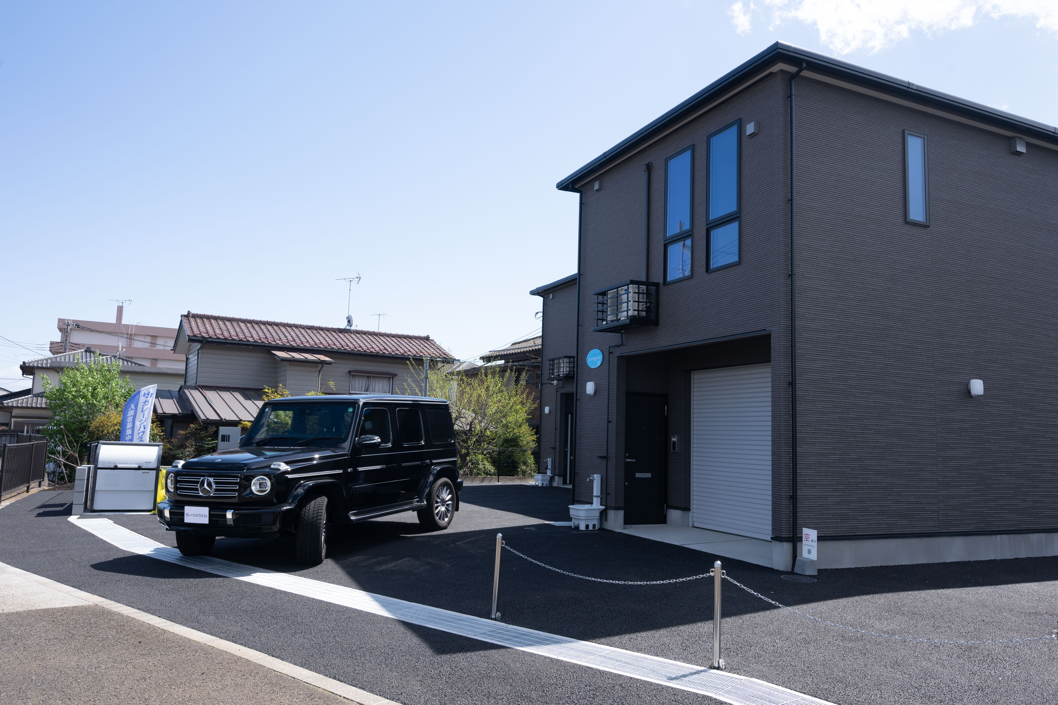 八王子市のガレージハウス「Garage 清水」の外観② loading=