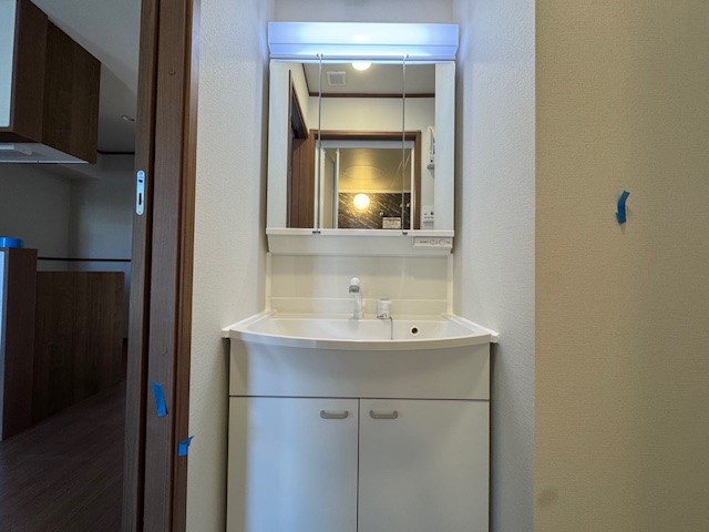 収納豊富な洗面化粧台 loading=