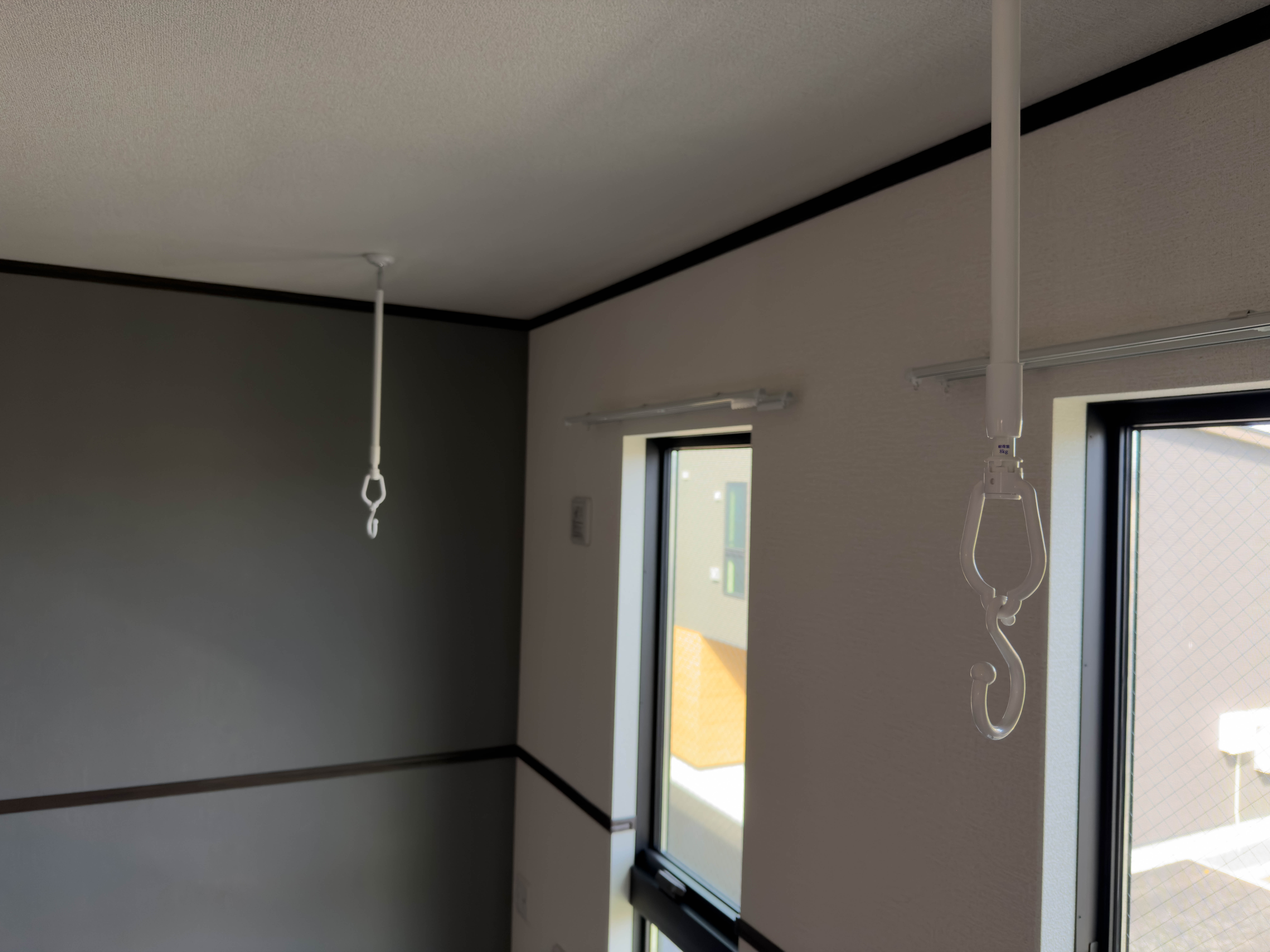 悪天候時だけでなく、花粉の季節も大活躍の室内物干し
 loading=